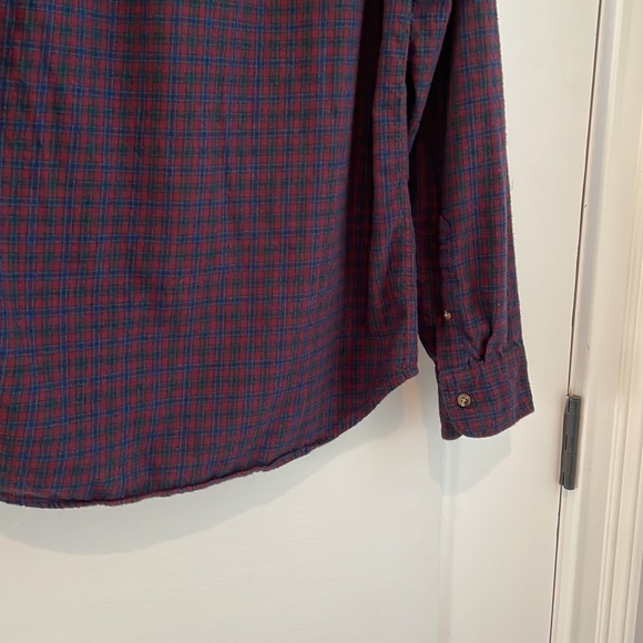 J Crew slim men’s brushed twill size large young man’s long sleeve shirt. T7 - Picture 5 of 8